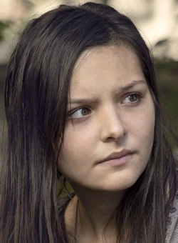 Visage de Lydia dans la série The Walking Dead