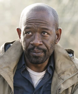 Visage de Morgan dans la série The Walking Dead