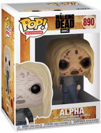 Figurine Alpha dans sa boite (Pop The Walking Dead / Alpha)