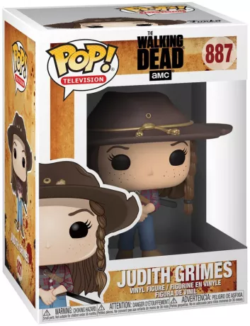 Figurine Judith dans sa boite (Pop The Walking Dead / Judith Grimes)