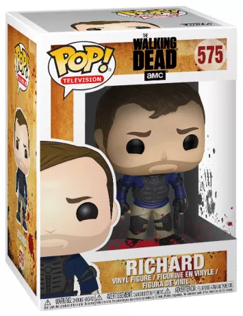 Figurine Richard dans sa boite (Pop The Walking Dead / Richard)