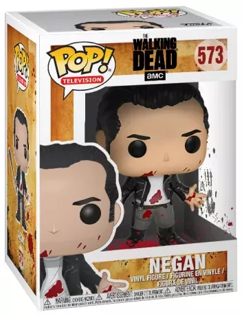 Figurine Negan dans sa boite (Pop The Walking Dead / Negan)
