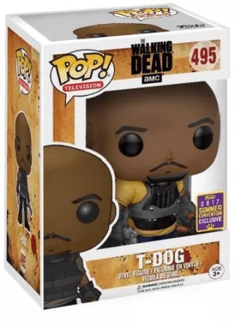 Figurine T-Dog dans sa boite (Pop The Walking Dead / T-Dog)