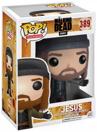 Figurine Jesus dans sa boite (Pop The Walking Dead / Jesus)