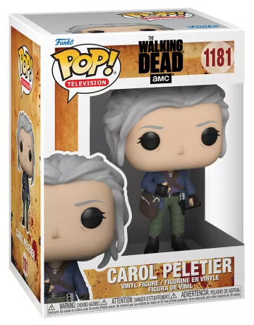 Figurine Carol dans sa boite (Pop The Walking Dead / Carol Peletier)