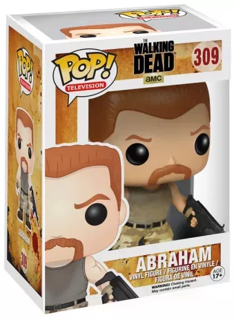 Figurine Abraham dans sa boite (Pop The Walking Dead / Abraham)