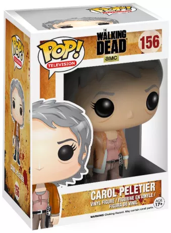 Figurine Carol dans sa boite (Pop The Walking Dead / Carol Peletier)