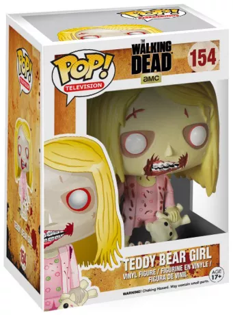 Figurine Zombie dans sa boite (Pop The Walking Dead / Teddy Bear Girl)