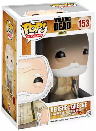 Figurine Hershel dans sa boite (Pop The Walking Dead / Hershel Green)