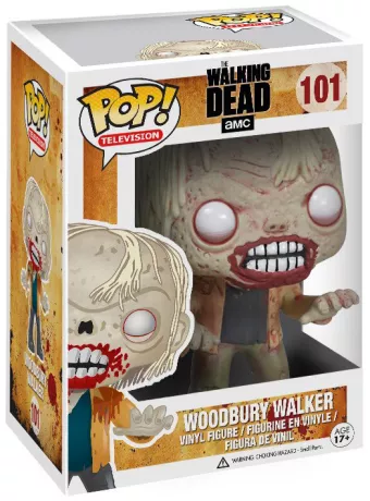 Figurine Zombie dans sa boite (Pop The Walking Dead / Woodbury Walker)