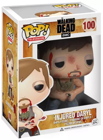 Figurine Daryl dans sa boite (Pop The Walking Dead / Injured Daryl)