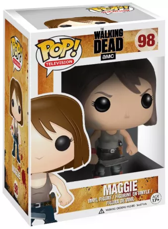 Figurine Maggie dans sa boite (Pop The Walking Dead / Maggie)