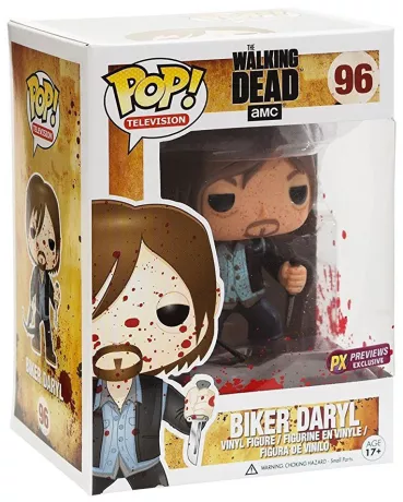 Figurine Daryl  dans sa boite (Pop The Walking Dead / Biker Daryl)