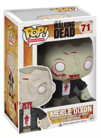 Figurine Merle dans sa boite (Pop The Walking Dead / Merle Dixon)