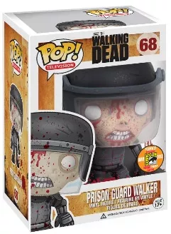 Figurine Zombie dans sa boite (Pop The Walking Dead / Prison Guard Walker)