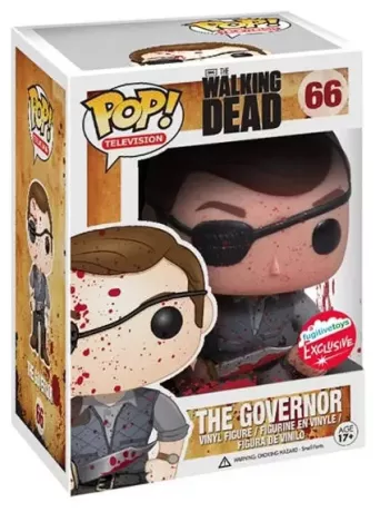 Figurine Le Gouverneur dans sa boite (Pop The Walking Dead / The Governor)