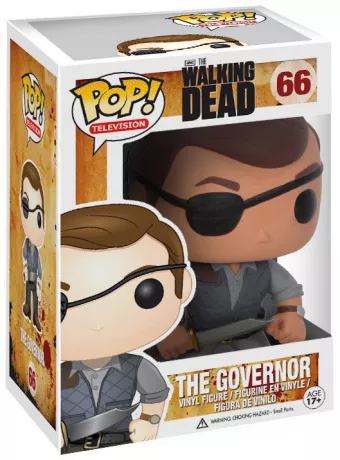 Figurine Le Gouverneur dans sa boite (Pop The Walking Dead / The Governor)