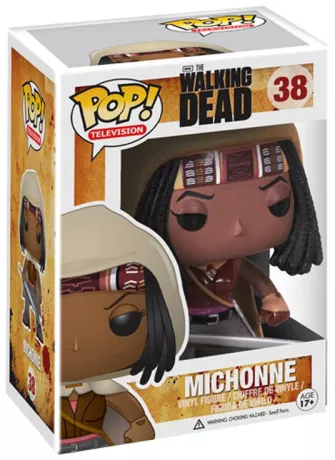 Figurine Michonne dans sa boite (Pop The Walking Dead / Michonne)