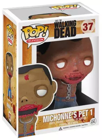 Figurine Zombie 1 (de Michonne) dans sa boite (Pop The Walking Dead / Michonne's Pet 1)