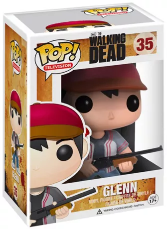 Figurine Glenn dans sa boite (Pop The Walking Dead / Glenn)