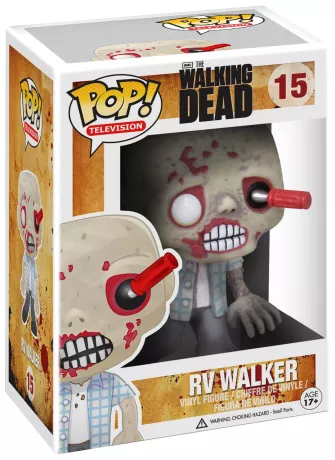 Figurine Zombie dans sa boite (Pop The Walking Dead / RV Walker)