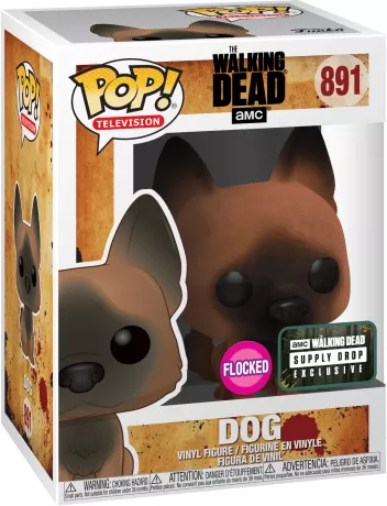 Figurine Dog dans sa boite (Pop The Walking Dead / Dog)