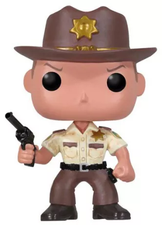 Figurine Rick  en loose (Pop The Walking Dead / Rick Grimes)